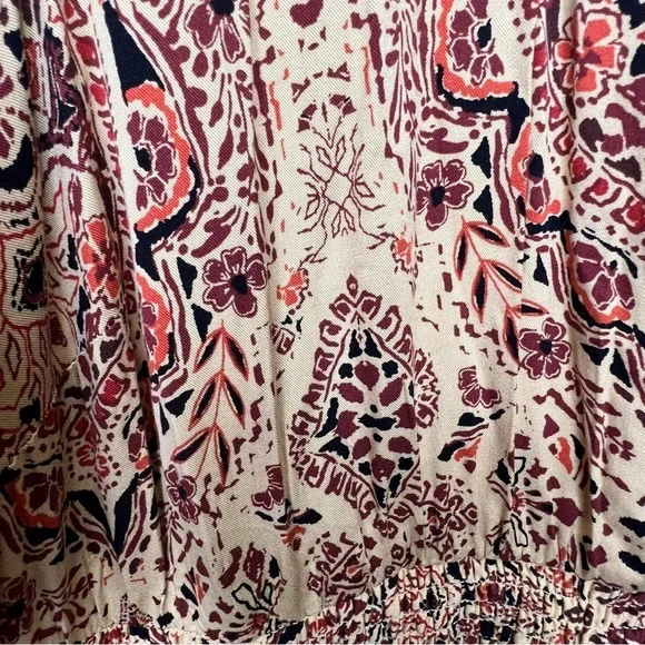 Torrid Midi Challis Smocked Waist Surplice Dress Size 2X - Picture 10 of 14